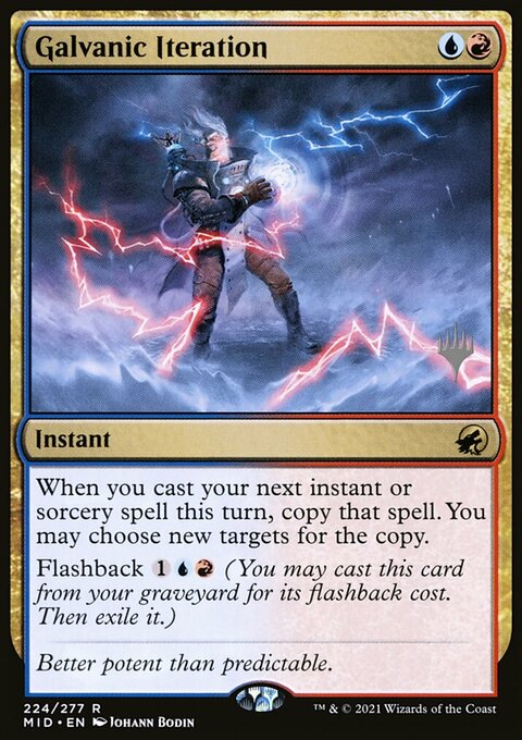 Galvanic Iteration (Promo Pack) [Innistrad: Midnight Hunt Promos]