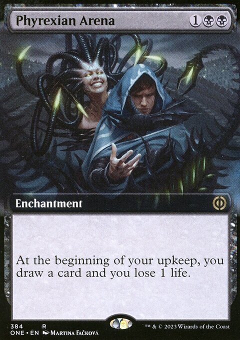 Phyrexian Arena (Extended Art) [Phyrexia: All Will Be One]