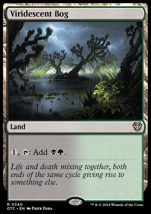 Viridescent Bog [Outlaws of Thunder Junction Commander]