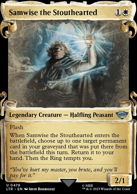 Samwise the Stouthearted [The Lord of the Rings: Tales of Middle-Earth Showcase Scrolls]