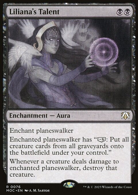 Liliana's Talent [March of the Machine Commander]