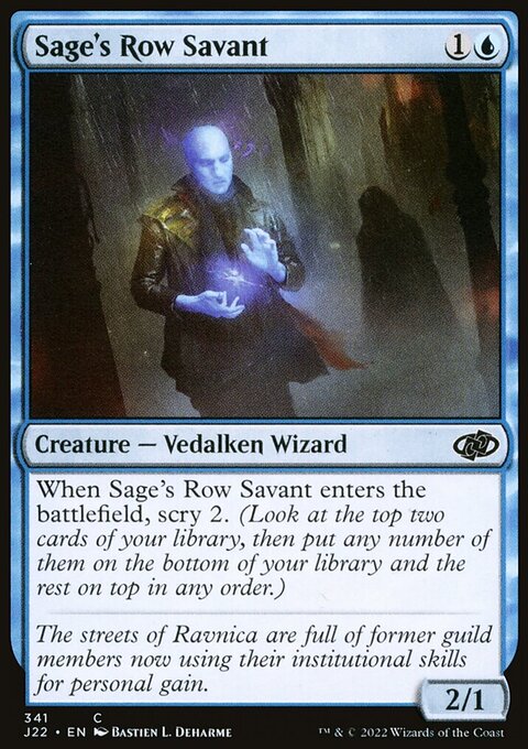 Sage's Row Savant [Jumpstart 2022]