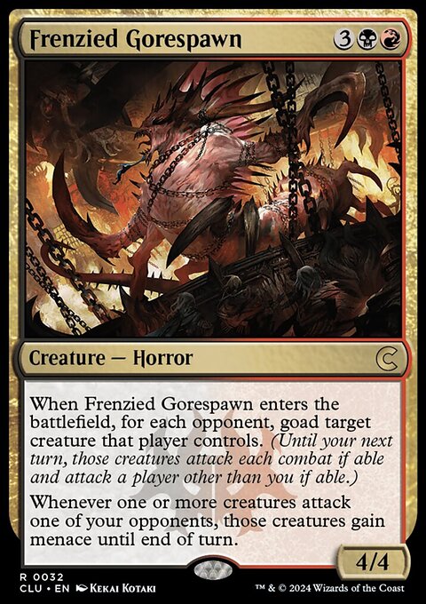 Frenzied Gorespawn [Ravnica: Clue Edition]