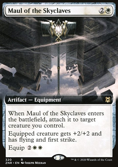 Maul of the Skyclaves (Extended Art) [Zendikar Rising]