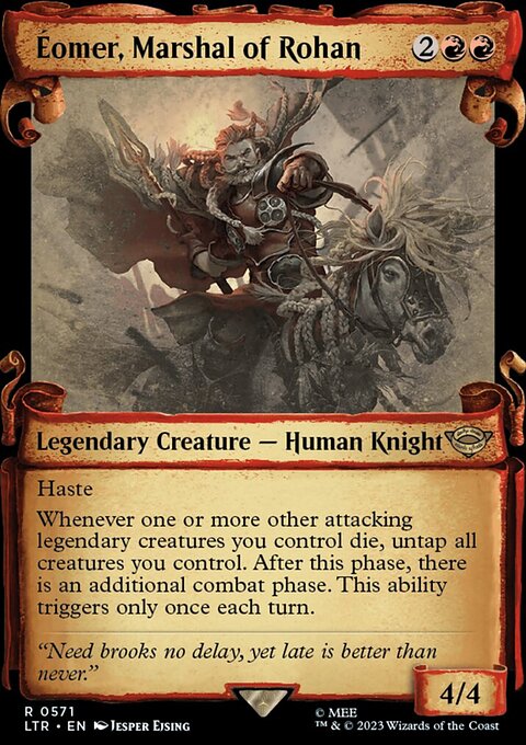 Eomer, Marshal of Rohan [The Lord of the Rings: Tales of Middle-Earth Showcase Scrolls]
