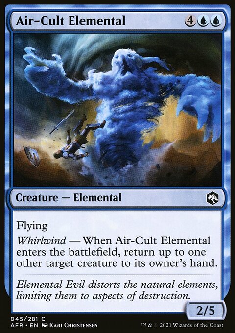 Air-Cult Elemental [Dungeons & Dragons: Adventures in the Forgotten Realms]