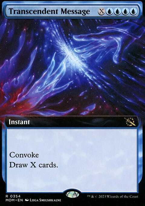Transcendent Message (Extended Art) [March of the Machine]