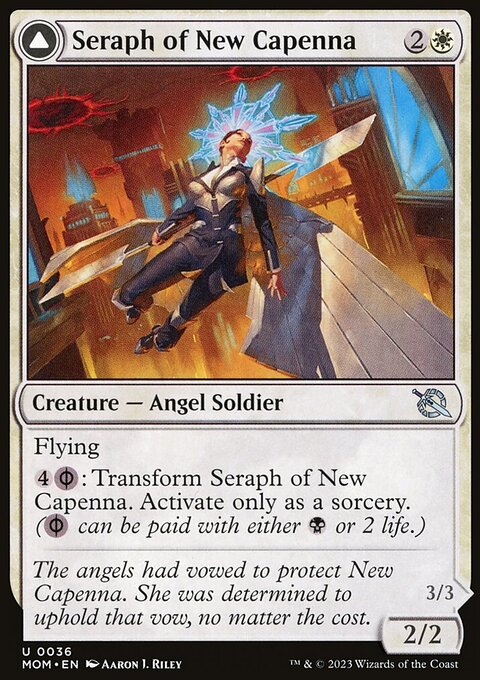 Seraph of New Capenna // Seraph of New Phyrexia [March of the Machine]