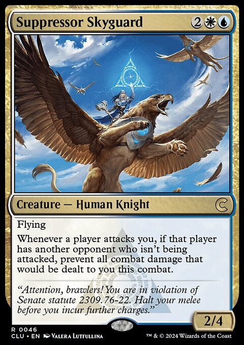 Suppressor Skyguard [Ravnica: Clue Edition]
