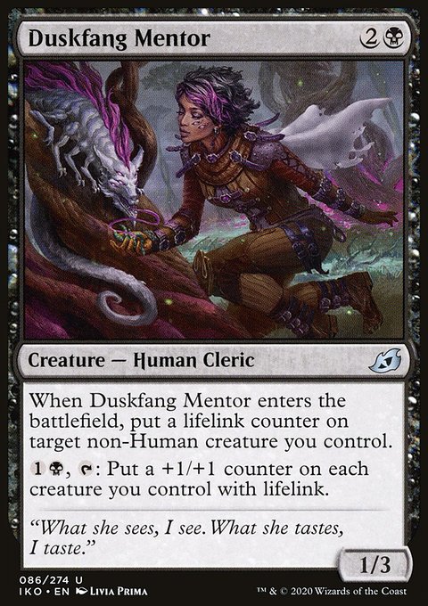 Duskfang Mentor [Ikoria: Lair of Behemoths]