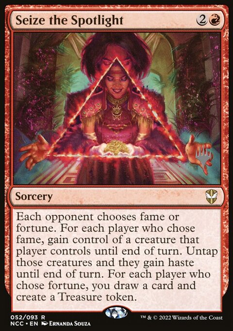 Seize the Spotlight (Promo Pack) [Streets of New Capenna Commander Promos]