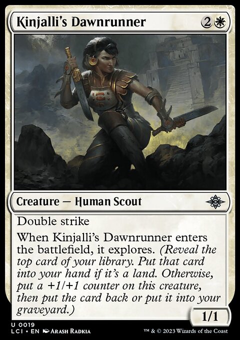 Kinjalli's Dawnrunner [The Lost Caverns of Ixalan]