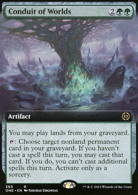 Conduit of Worlds (Extended Art) [Phyrexia: All Will Be One]