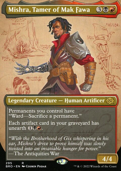 Mishra, Tamer of Mak Fawa (Borderless Alternate Art) [The Brothers' War]