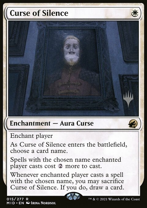 Curse of Silence (Promo Pack) [Innistrad: Midnight Hunt Promos]