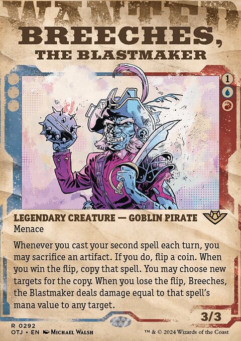 Breeches, the Blastmaker (Showcase) [Outlaws of Thunder Junction]