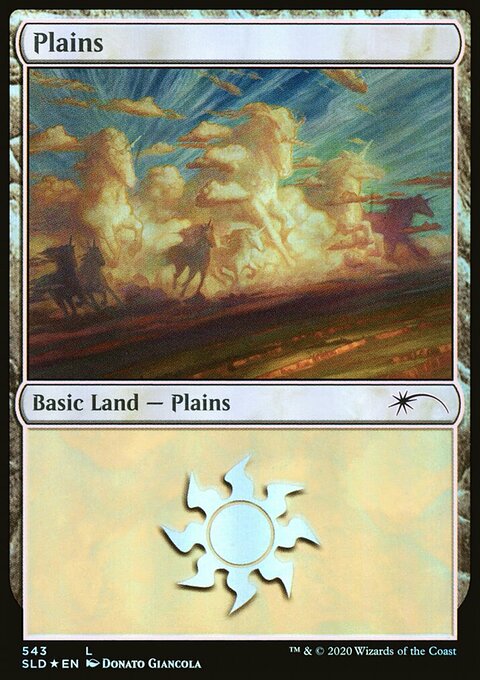 Plains (Unicorns) (543) [Secret Lair Drop Promos]