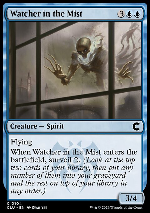 Watcher in the Mist [Ravnica: Clue Edition]
