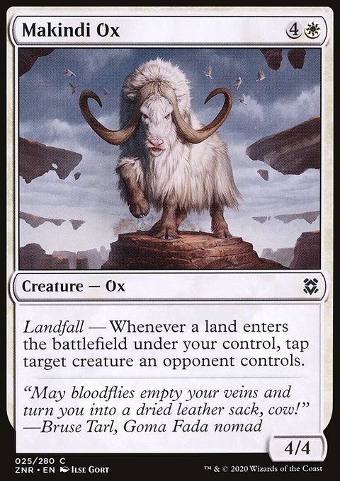 Makindi Ox [Zendikar Rising]