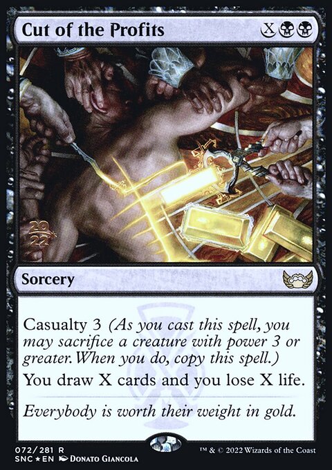 Cut of the Profits [Streets of New Capenna Prerelease Promos]