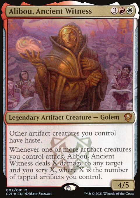 Alibou, Ancient Witness [Commander 2021]