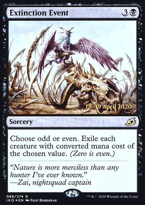 Extinction Event [Ikoria: Lair of Behemoths Prerelease Promos]