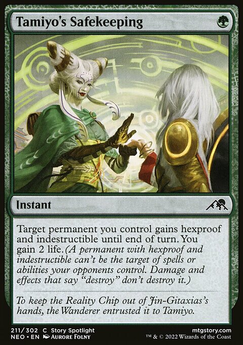 Tamiyo's Safekeeping [Kamigawa: Neon Dynasty]