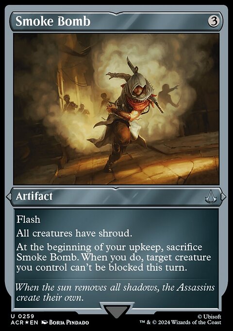 Smoke Bomb (Foil Etched) [Assassin's Creed]