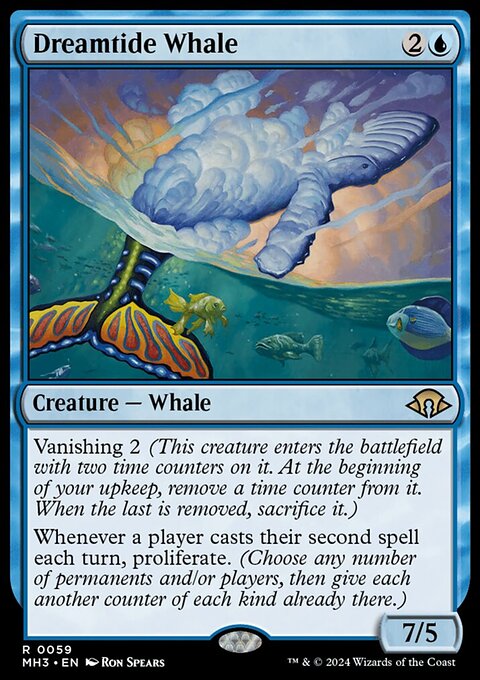 Dreamtide Whale [Modern Horizons 3]