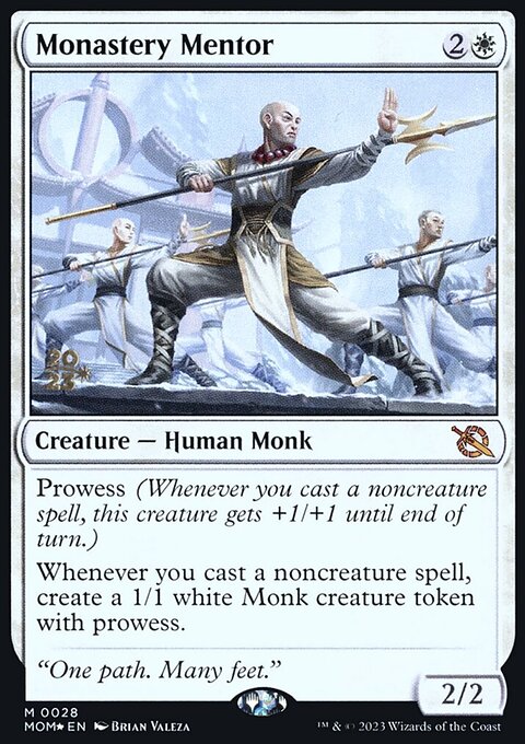 Monastery Mentor [March of the Machine Prerelease Promos]