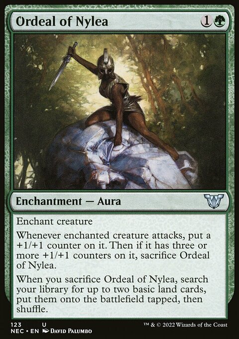 Ordeal of Nylea [Kamigawa: Neon Dynasty Commander]