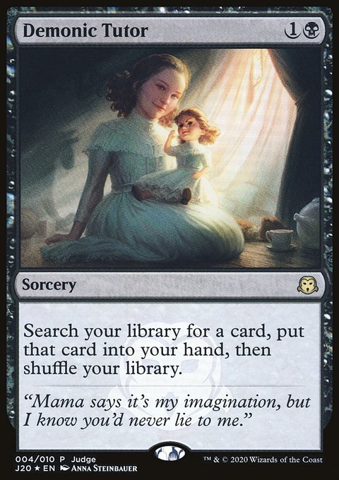 Demonic Tutor [Judge Gift Cards 2020]