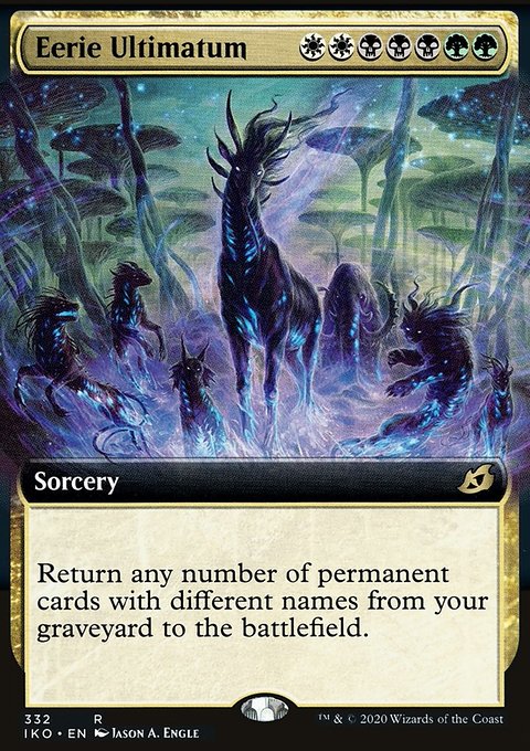 Eerie Ultimatum (Extended Art) [Ikoria: Lair of Behemoths]