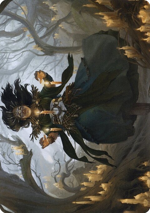 Candlegrove Witch 1 Art Card [Innistrad: Midnight Hunt Art Series]