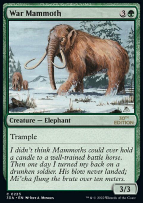 War Mammoth [30th Anniversary Edition]