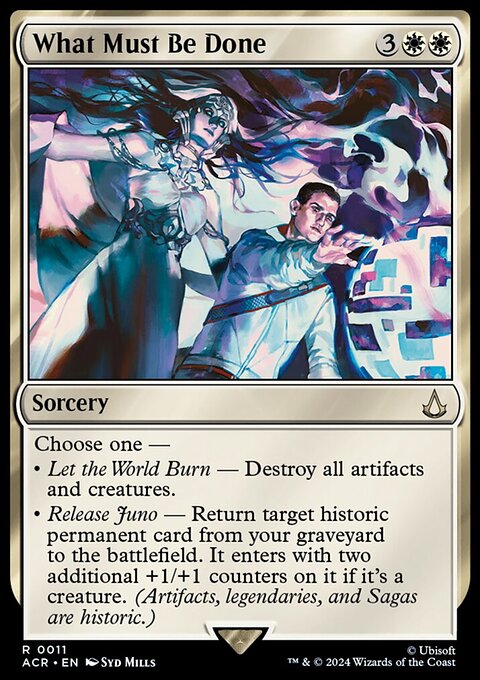 What Must Be Done [Assassin's Creed]