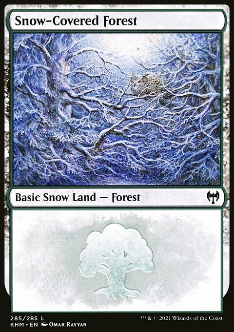 Snow-Covered Forest (285) [Kaldheim]