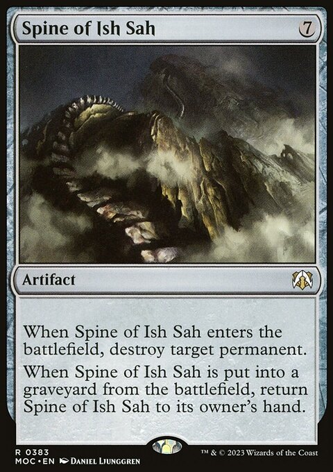 Spine of Ish Sah [March of the Machine Commander]