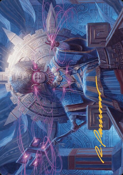 Akal Pakal, First Among Equals Art Card (8/81) [The Lost Caverns of Ixalan Art Series]