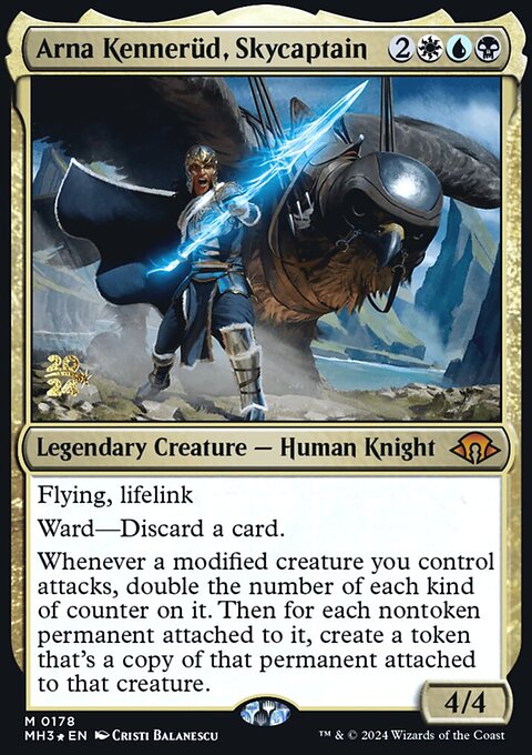 Arna Kennerud, Skycaptain [Modern Horizons 3 Prerelease Promos]