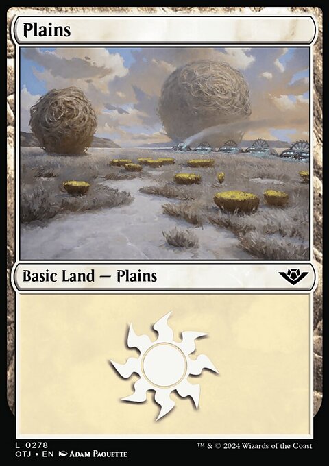 Plains (0278) [Outlaws of Thunder Junction]