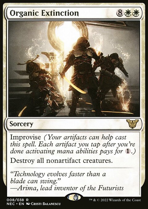Organic Extinction [Kamigawa: Neon Dynasty Commander]