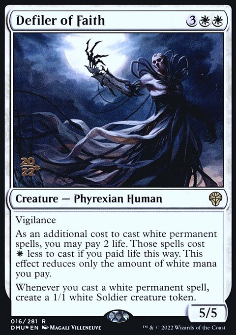 Defiler of Faith [Dominaria United Prerelease Promos]