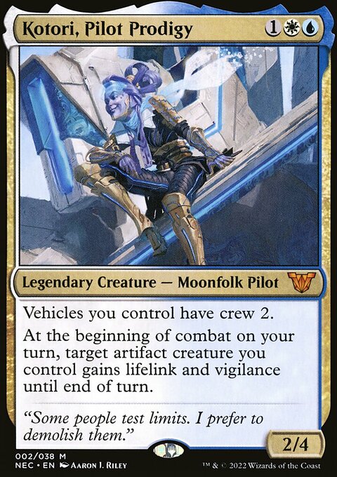 Kotori, Pilot Prodigy [Kamigawa: Neon Dynasty Commander]