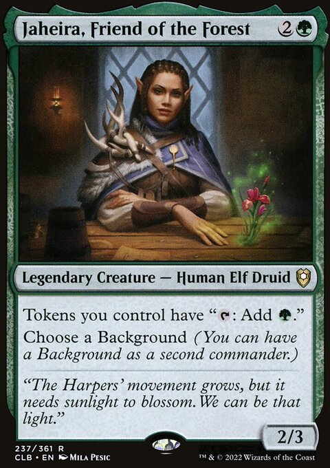 Jaheira, Friend of the Forest [Commander Legends: Battle for Baldur's Gate]