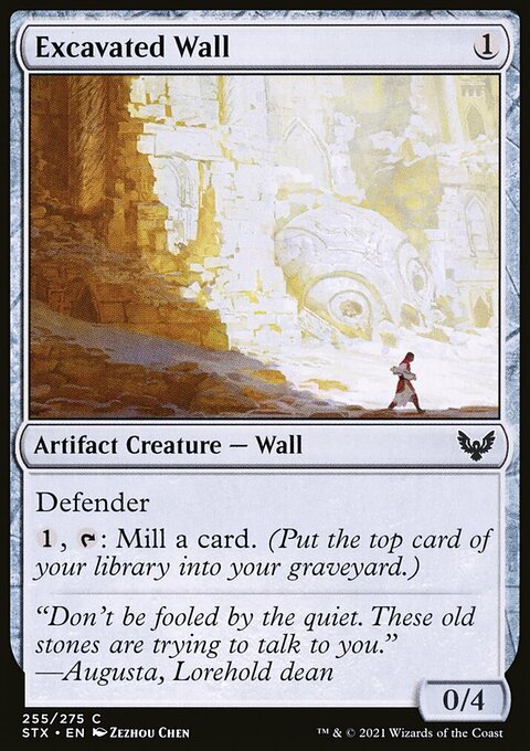 Excavated Wall [Strixhaven: School of Mages]