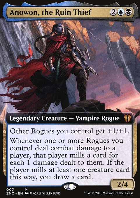 Anowon, the Ruin Thief (Extended Art) [Zendikar Rising Commander]