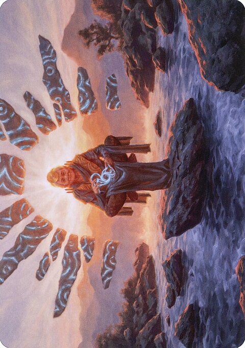 Jadzi, Oracle of Arcavios Art Card [Strixhaven: School of Mages Art Series]