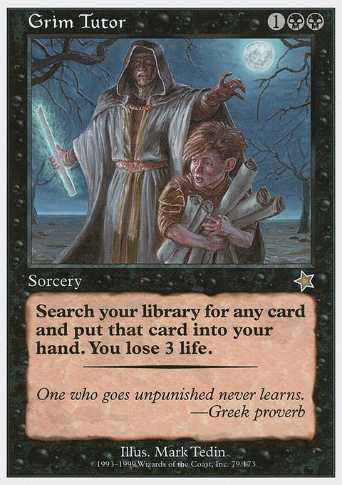Grim Tutor [Starter 1999]