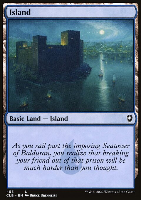 Island (455) [Commander Legends: Battle for Baldur's Gate]